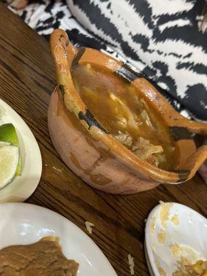 Caldo de Res with Rice