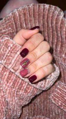 Absolutely gorgeous nails for fall & a wedding!