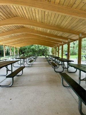 "Ok Corral" picnic area with gazebo and huge grills!