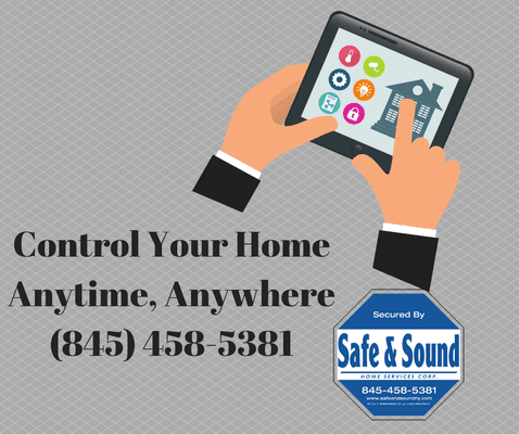 Learn more about home automation and security from Safe & Sound. Call Dan for an assessment of your security needs. #safeandsoundny #homeand