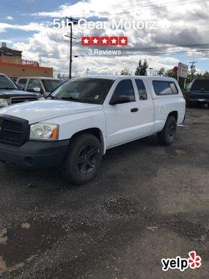 Here's our beautiful truck from 5th Gear Motorz! Thanks guys for a great vehicle, and experience!