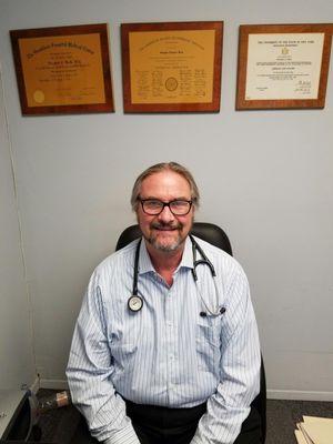 Medical Director, Dr. Stephen Beck.  We are the only lice removal service with a physician on staff.