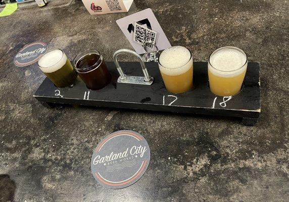 Beer flight