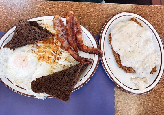 Country Fried Steak breakfast