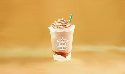 Caramel Ribbon Crunch Frappuccino®  Blended Beverage