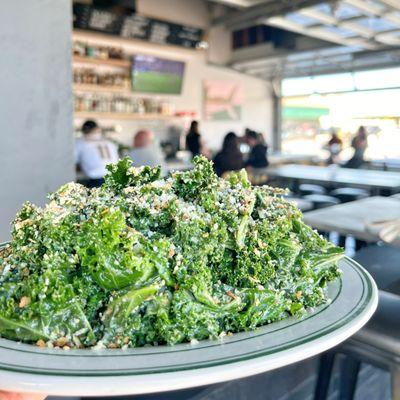 Kale salad... big enough to share.