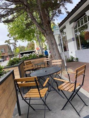 Outdoor seating