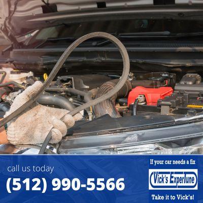 Feel your engine misfiring? You might need a new timing belt. We recommend that you replace your car's timing belt every 5-7 years.