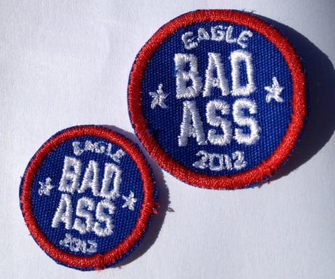 custom merit badge. yay!