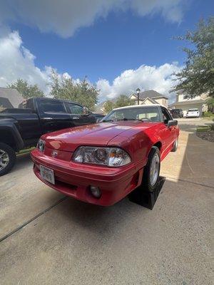 1992 Ford Mustang 5.0 Fox Body Pre Purchase Inspection for Classic Cars by Migo Pre Purchase Inspections- Houston, TX