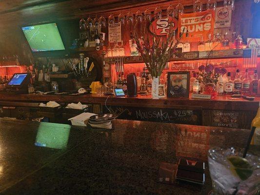 Pic of the bar