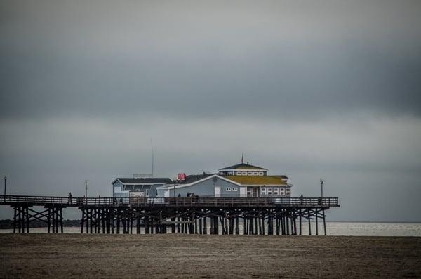 The Pier off Main St. in Seal Beach California.