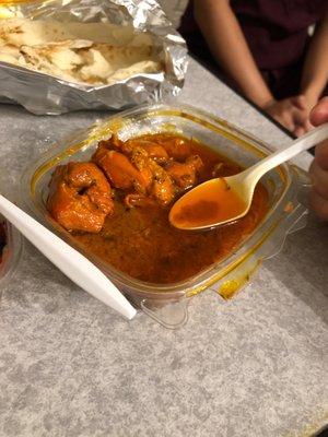 A "chicken tikka masala" lol