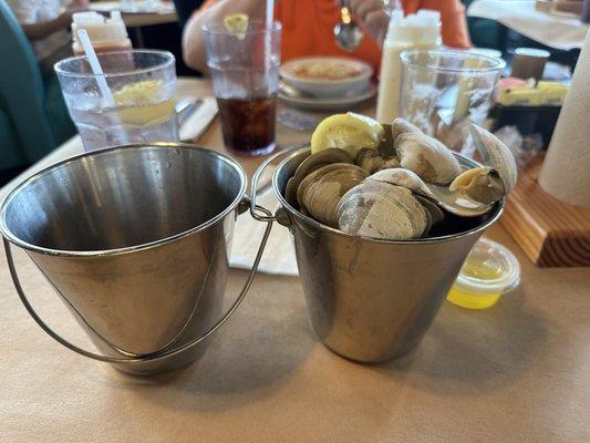 Small order of steamers. Delicious!