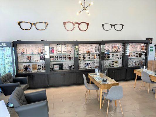 We carry a wide variety of stylish and designer frames fit for any budget.