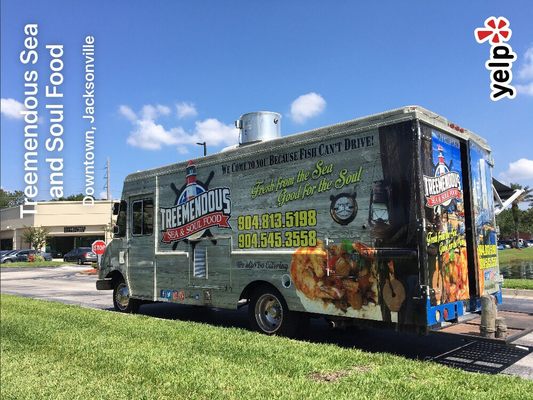 Treemendous Sea and Soul Food truck here at Greystone Park 6.18.18 until 2PM!