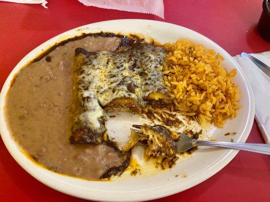 36. Mole Enchiladas