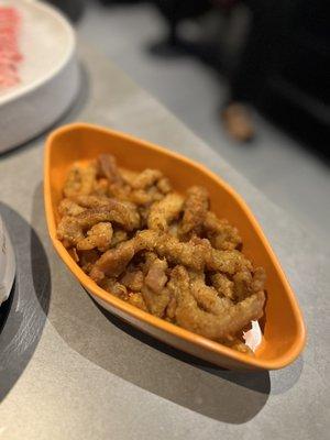 Fried salt & pepper pork