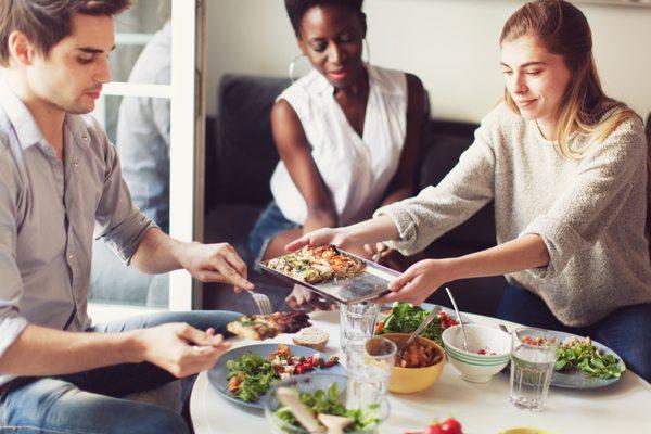 Clients learn to shop and prepare healthy meals