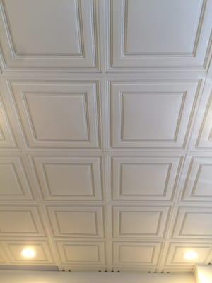 The ceiling inside the renovated exam room at the Foot & Ankle Institute is gorgeous :)