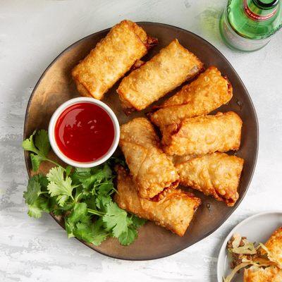 Pork or Shrimp egg rolls