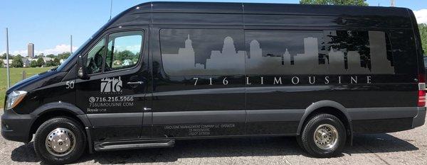 14 Passenger Limo Van