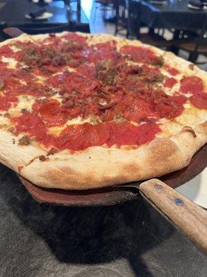 Meat pizza