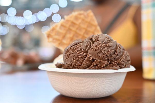 Buttercrisp Waffle Wedges + Darkest Chocolate