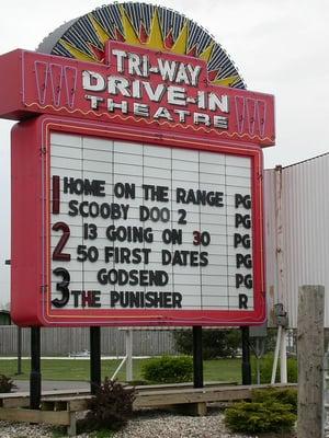 drive in sign