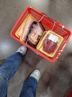 Stocking up on good meats