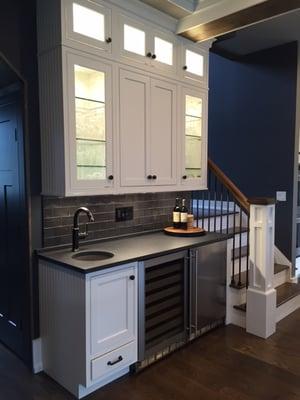 Wet Bar, Premium Black - Honed Granite