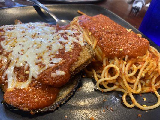 Lunch Eggplant Parmesan Baked