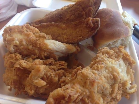 3 piece chicken tender combo.