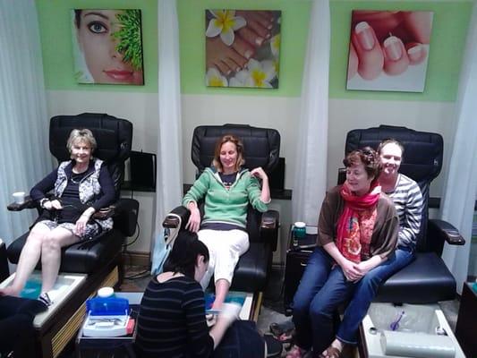 Relax with the best nail tech in the town !!