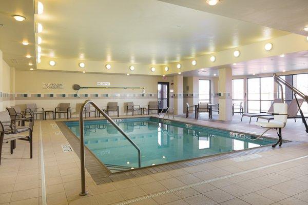 Make a splash in our heated indoor pool.