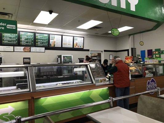 Subway at Walmart, Mineral Wells TX