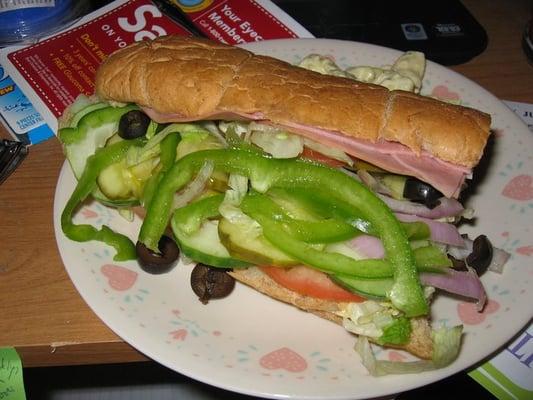 Cold Cut Combo, not Veggie Sub - Where's the meat?