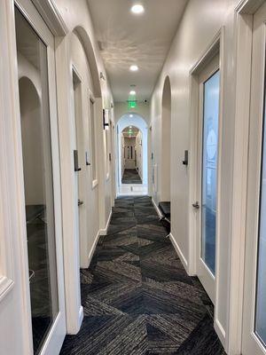 Hall entry to suite