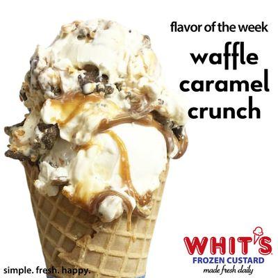 Flavor of the week 5/3-5/9.  Drive thru is open everyday 12-8pm.