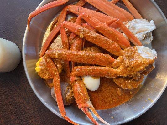 snow crab boil