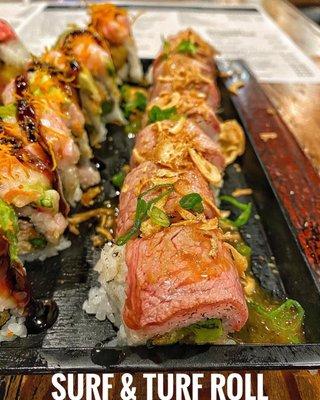 Surf and Turf Premium Roll (Wagyu)