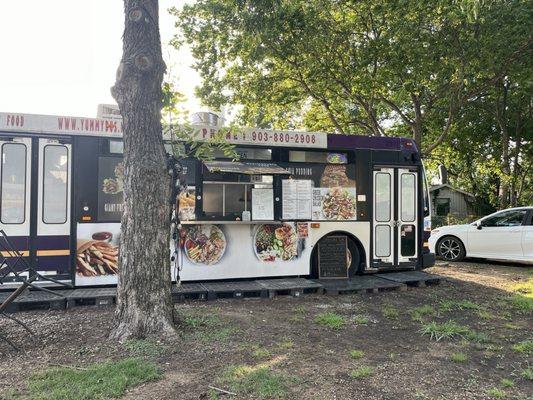 The Food Truck with wonderful food!