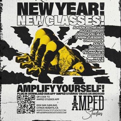 New Year New Classes
AMPED Dance Studios