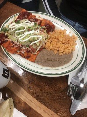 Enchiladas mas omenos