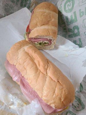 Footlong Cold cut trio