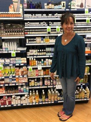 Kim in our Essential Oil section