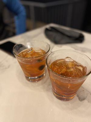 Old fashioneds, the boys say they're good!