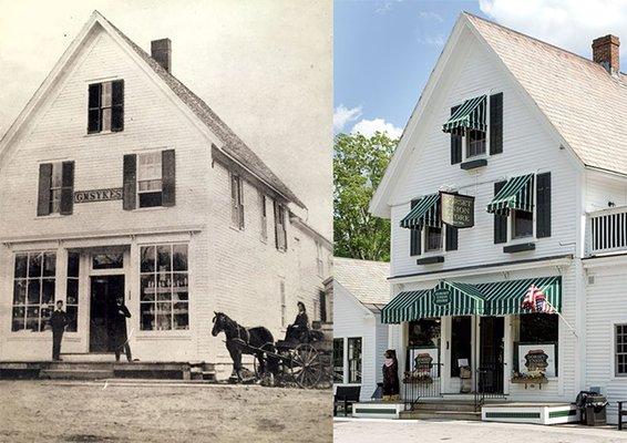 Dorset Union Store- then and now.