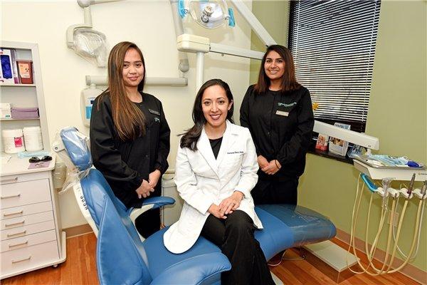 Meet some of our team members! Jean, Dr. Dary and our hygienist, Maava!