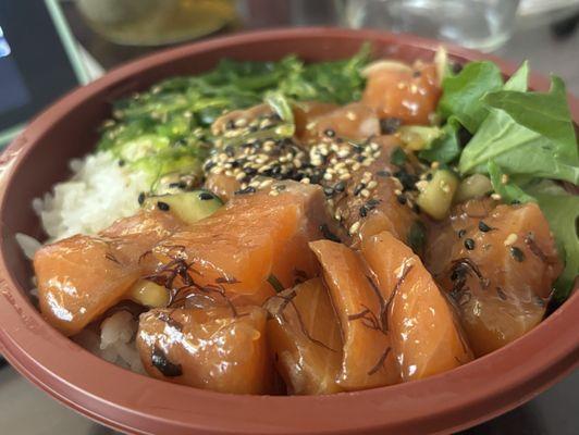 Poke bowl so delicious Don't think you can get anything better than this in SGV